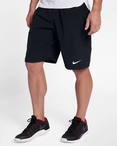 NEU Nike Herren N.E.T. 11" Court Flex Dri-FIT Tennisshorts - schwarz - Größe Small - Bild 1 von 6