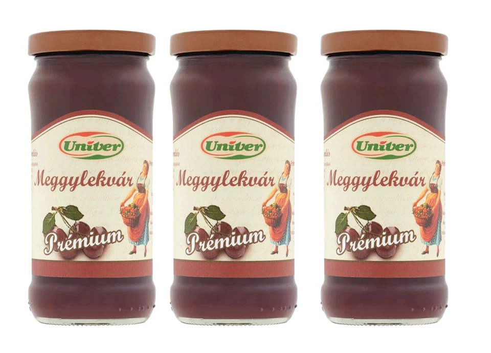 (PACK OF 3 ) PREMIUM UNIVER SOUR CHERRY  JAM 3X300GR - image 1 of 1