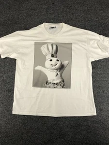 Vintage Pillsbury Doughboy Shirt Mens XL Lee Graphic Tee Made USA 90s - Picture 1 of 6