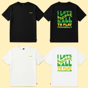 PULSV 2025 Unisex To Play Badminton T-Shirts Sports Tee Casual Top OverFit NWT - Picture 1 of 6