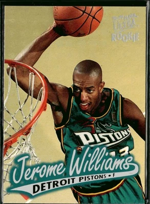 1996 Ultra Jerome Williams Detroit Pistons #184 - Image 1 of 2