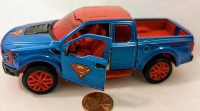 DC Comics.SUPERMAN.1/32 scale.FORD F-150 Raptor.Jada Metal Die Cast.truck.pickup - Image 1 of 4