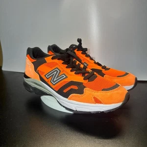 New Balance 920 Size 7.5 Made In England Orange Black - Picture 1 of 5