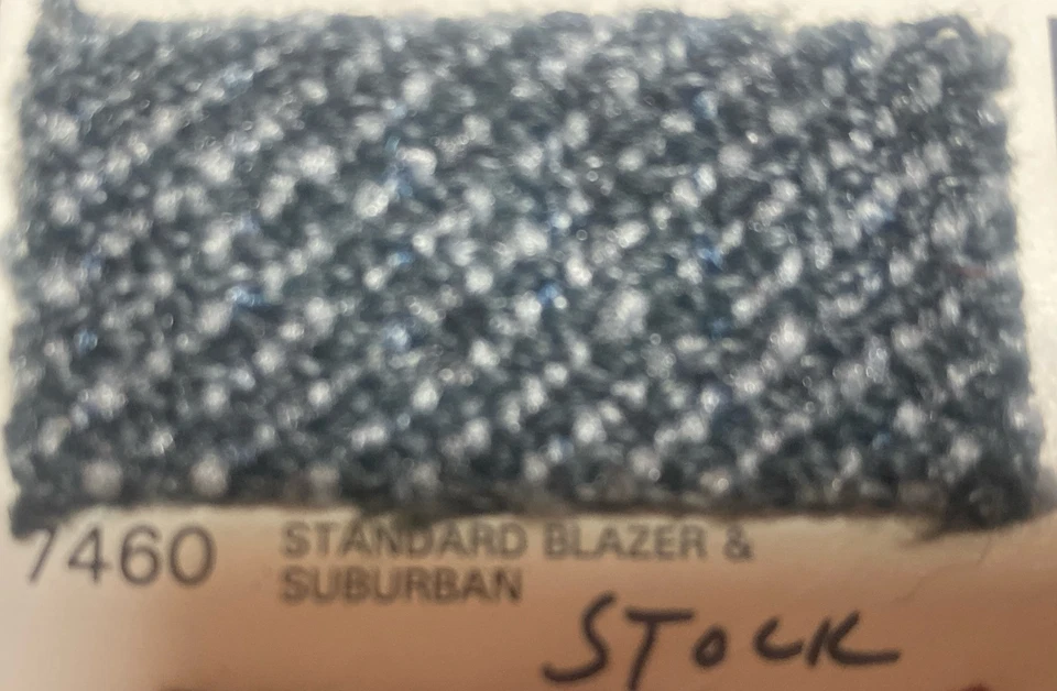 1987 Chevrolet Blazer Chevy Suburban Automotive Seat Cloth Detroit #7460 OEM Foto 1 de 1