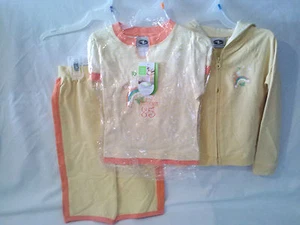 Capri Shorts Peel di Limone, Camicia, Giacca con Zip Set 3 Pezzi - Taglia: 4T Bambini - Foto 1 di 2