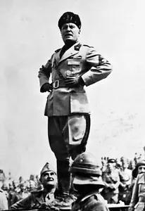 Impresión de póster Benito Mussolini dictador fascista italiano 1883-1945 - Imagen 1 de 1