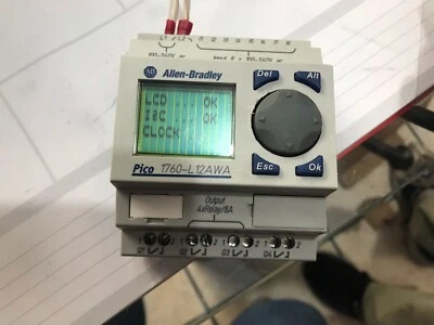 A-B 1760-L12AWA Series B Pico PLC - 8 Inputs, 4 Relay Outputs, Reliable Control - Image 1 of 3