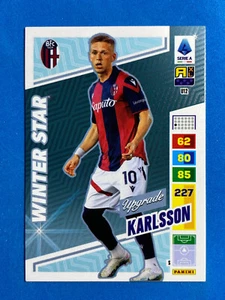 Panini Calciatori Adrenalyn 2023-24 2024 Upgrade u12 Karlsson (Bologna) - Imagen 1 de 1