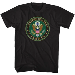 United States Armed Forces Army Seal Logo Men's T Shirt  - Picture 1 of 3
