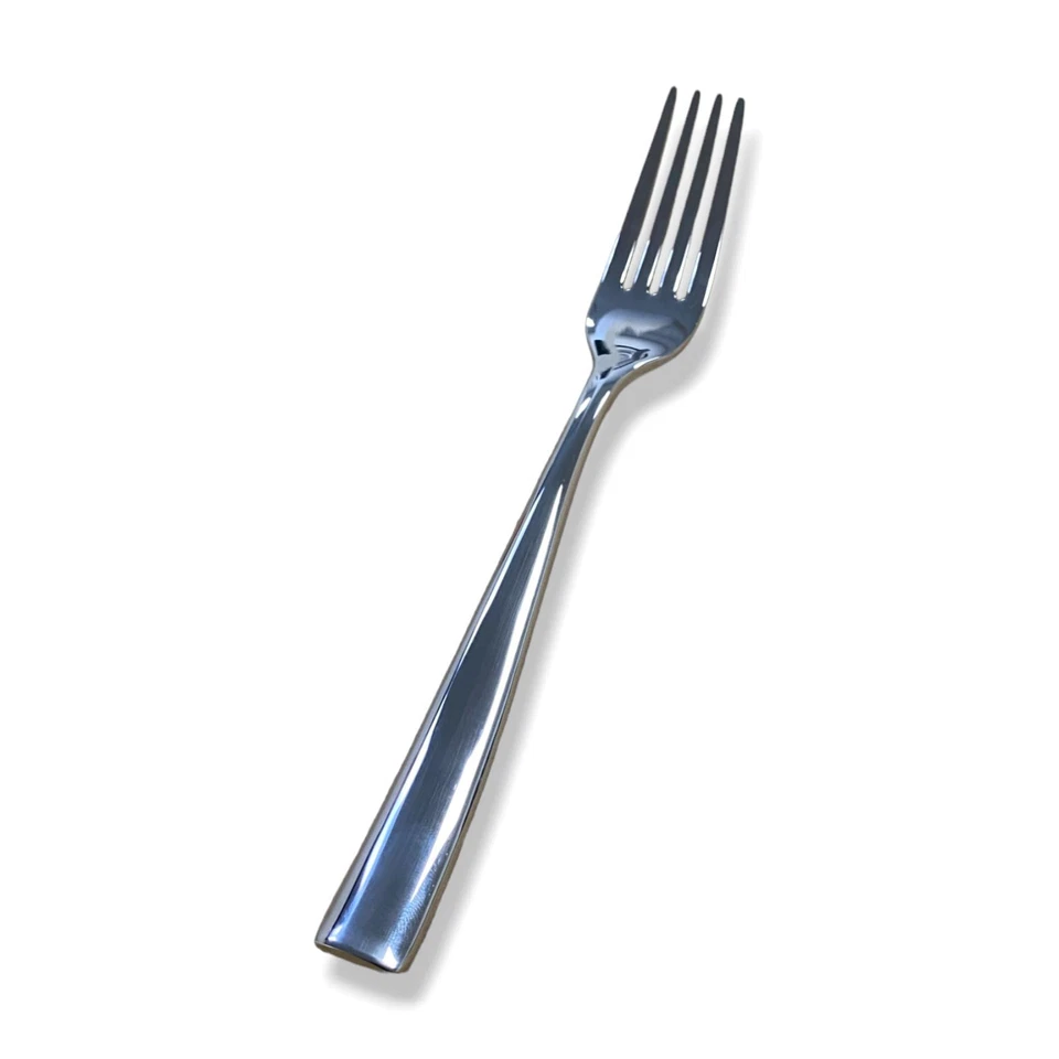 Couzon Silver Stainless Steel Silhouette Dessert Fork Eating Utensil
