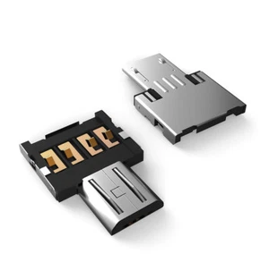 2x Highspeed OTG Adapter Micro USB To USB 2.0 Type a B for Android Smartphone - Bild 1 von 2