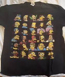 6 Item The Simpsons Lot collectible T-shirt + Older Pez dispenser + bobbly Homer - Picture 1 of 5