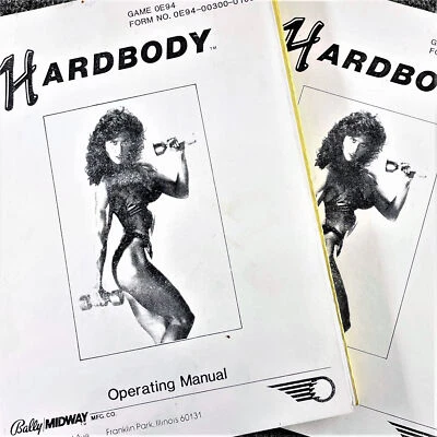 Bally Hardbody Pinball Machine Game Manual Schematics Parts COMBO - Image 1 of 4