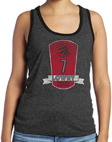 Medium Women's Toronto Raptors Kyle Lowry Tank Top Tee Shirt Cover