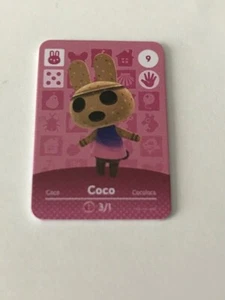 Animal Crossing New Horizons  Mini NFC Karte Coco - Picture 1 of 1