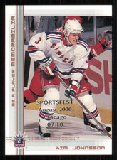 2000-01 BAP Memorabilia Chicago Sportsfest #322 Kim Johnsson /10