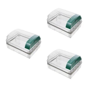 3 Count Alarm Guard Emergency Stop Button Protective Cover Shut off - Zdjęcie 1 z 12