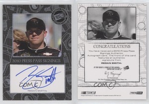 2010 Press Pass Press Pass Signings Silver /80 Regan Smith Auto