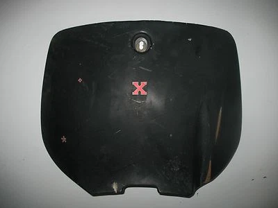 PLACA DE MATRÍCULA DELANTERA PLÁSTICA 1996 KTM 550MXC 550 MXC 1995 1994 CROSS COUNTRY Foto 1 de 4