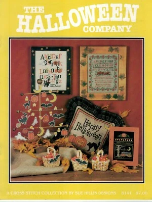Cross Stitch Pattern Booklet: The Halloween Company by Sue Hillis - Image 1 of 2