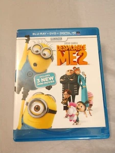 Despicable Me 2 (Blu-ray & DVD, 2012) Steve Carell * Read* - Picture 1 of 5