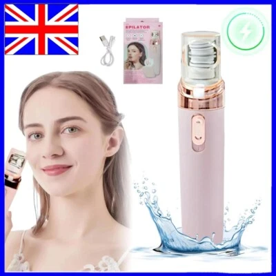 Facial Epilator Finishing Touch Face Hair Removal Women Arms Body Hair Remover~