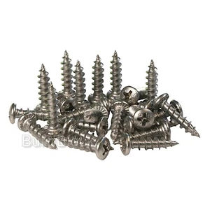 Viti cerniera finestra 20x inox antiruggine 4,8 mm x 20 mm fissaggio riparazione uPVC - Foto 1 di 7