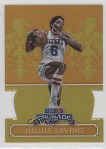 2014-15 Panini Excalibur Crusade Orange Die-Cut /60 Julius Erving #136 HOF