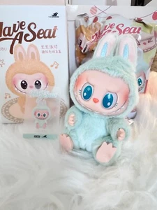 AUTHENTIC POP MART LABUBU The Monsters Have A Seat Vinyl Plush -QUQU Sealed Bag - Picture 1 of 2