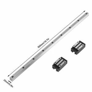 HGR20-500Mm Guida lineare + 2 pezzi Slider - Foto 1 di 3