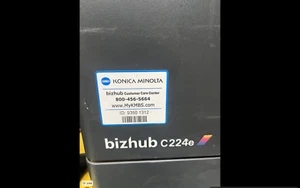 printer bizhub c224e - Picture 1 of 4