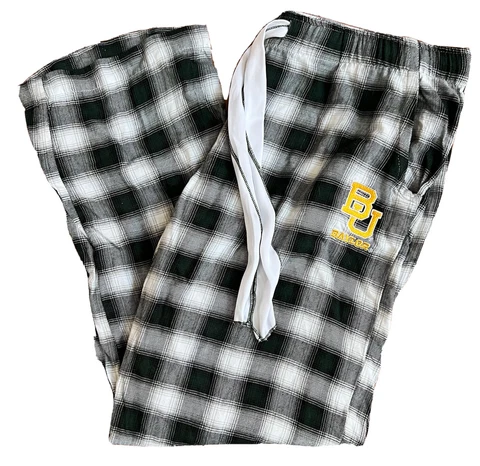 Concepts Sports Baylor University Bears Plaid PJ Pajama Pants Size Large Cover