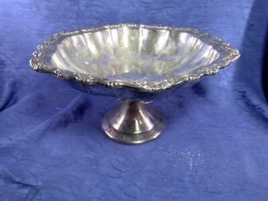 Vintage Countess Compote Silver Plate 11 3/8" X 6 1/4" - Picture 1 of 5