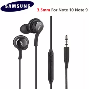1/5/10Pcs Earbud Earphone 3.5mm 1.2m S8+ Galaxy Samsung AKG Headphone Note 8 9 - Picture 1 of 8