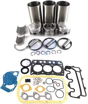 3LB1 Engine Rebuild Kit for ISUZU Daewoo Solar 03 05 Excavator Generator Loader - Image 1 of 4