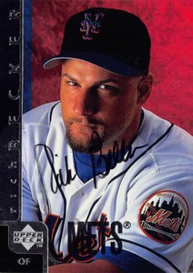 Rich Becker autographed baseball card (New York Mets) 1998 Upper Deck #701
