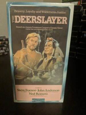 The Deerslayer VHS 1990 Steve Forrest Ned Romero 1978 TV Movie *BUY 2 GET 1 FREE - Image 1 of 2