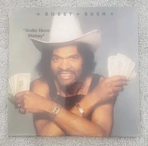 New & Sealed Bobby Rush Gotta Have Money LP 1984 Vinyl Record LJ 0003 Funk Soul - Picture 1 of 2