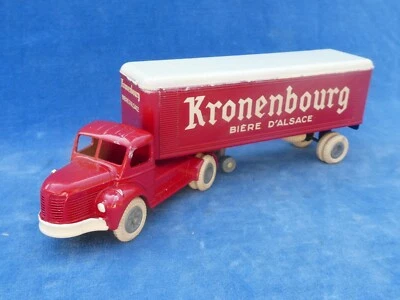 RARE ++ TOP ! JRD 1:43 ? BERLIET TBO ET REMORQUE KRONENBOURG N° 120 - Photo 1/4