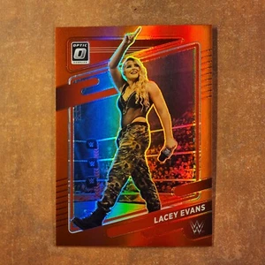 2-12-30 PWE . 2022 wwe chronicles optic #352 lacey evans , red /199 - Picture 1 of 2