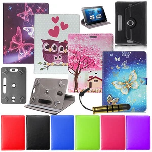 For Amazon Kindle Fire 7" 8" 8.9" 10" Tablet Universal Leather Stand Case Cover - Picture 1 of 22