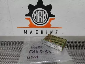 KEPCO FAK5-5K Power Supply 120V 50/60Hz 0.65A 5V Used With Warranty - Picture 1 of 9