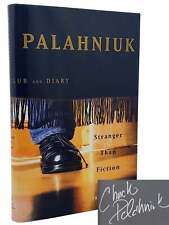 Chuck Palahniuk STRANGER THAN FICTION Signé 1ère/1ère édition 2004 couverture rigide