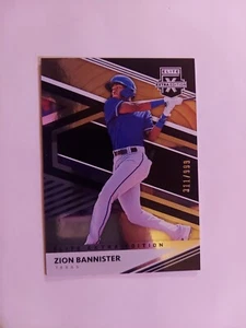 2020 Panini Elite Extra Edition - #101 Zion Bannister /999 (RC) - Picture 1 of 2