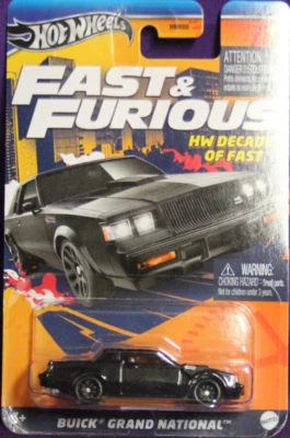 Buick Grand National GNX 1987 Hot Wheels-Fast & Furious: Dominic Torreto. Foto 1 de 2