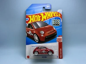 Hot Wheels 2024 edición roja sellada de fábrica # FIAT 500e - Imagen 1 de 1