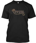 Cowgirl T-Shirt Made in the USA Size S to 5XL