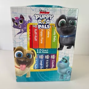 Disney Puppy Dog Pals Board Book Set, 12 Mini Board Books, NEW (Board Books) - Foto 1 di 7
