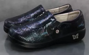 Alegria Kara $180 Women's Comfort Clogs Shoes Size EU 38 US 8-8.5 Metallic - Picture 1 of 12