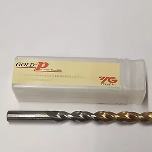 15/32x4-5/16x5-3/4 HSS(M35) JOBBER, TYPE SS GOLD-P DRILL DH100 #DLGP511030 5PCS - Picture 1 of 2